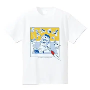 F 캐릭터즈 티셔츠 L 사이즈 도라에몽 후지코 뮤지엄 한정판