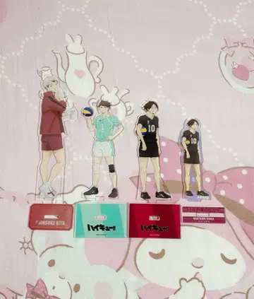 하이큐 아크릴 스탠드 4개 세트