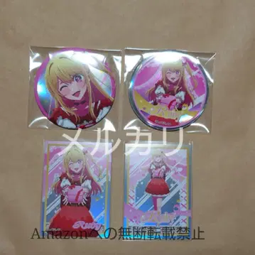 최애의 아이 도큐 플라자 시부야 SHOWCASE 캔뱃지 카드 호시노 루비