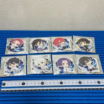 블루 록 캔뱃지 수영장 청소 ver 전 8종 세트 z