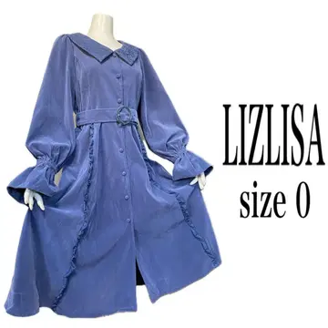 LIZLISA 리즈리사 벨로아 레이스 프릴 원피스 지뢰계 헤이세이 여자