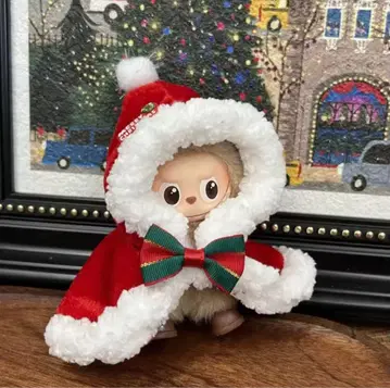 러브 10.5cm용 크리스마스 의상 트리 머리띠