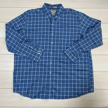L.L.Bean 주름이 잘 가지 않는 체크 셔츠 XXL