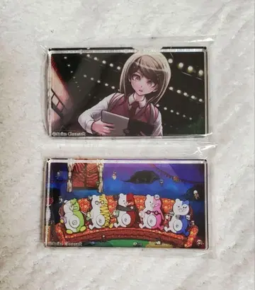 단간론파 V3 아크릴 블록 빨간색 마츠 모노마즈