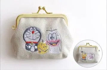 도라에몽 후지코 후지오 뮤지엄 가마구치 지갑 동전 지갑 소품함