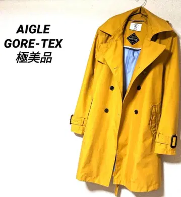 AIGLE 트렌치코트 고어텍스 레인코트 GORE-TEX 새상품급