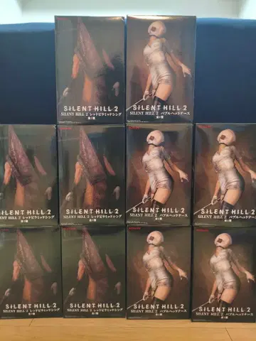 SILENTHILL 2 피규어 레드 피라미드 싱 & 버블 헤드 간호사