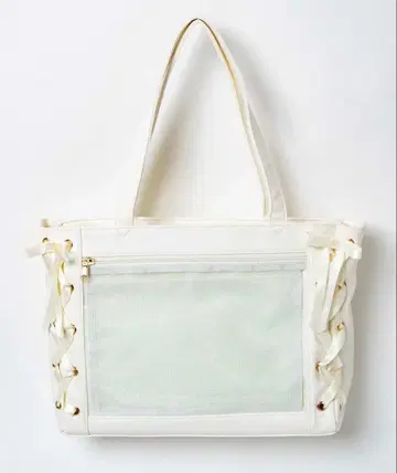 WEGO 레이스업 이타백 S 화이트