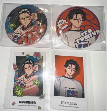 카리스마 이토 후미야 캔뱃지 폴라로이드 건보 투어 WEAR2ver. 컴프