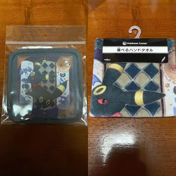 포켓몬 블래키 핸드 타월 코스터 Eevee Collection