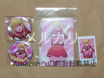 최애의 아이 도큐 플라자 시부야 SHOWCASE 카드 캔뱃지 호시노 루비