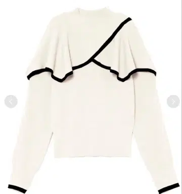 Snidel 케이프 슬릿 니트 풀오버