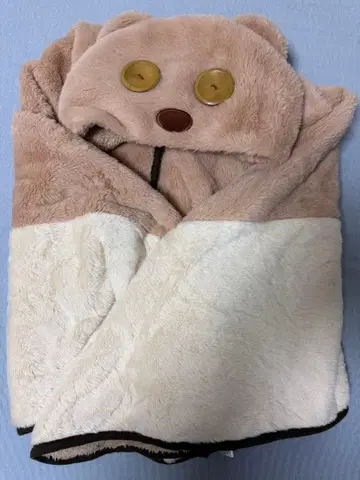 팀 후드 부착 판초 컨디션 최상