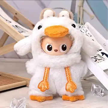 오리 코스튬 옷 갈아입기 의류 labubu pin for love