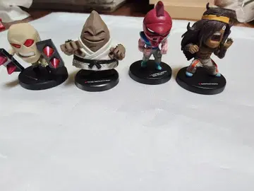 근육맨 컬렉션 미니 피규어 4개 세트 묶음 판매