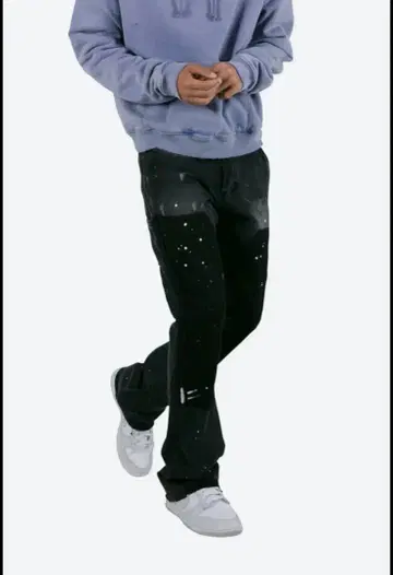 MNML 페인트 플레어 데님 30