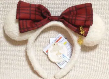 TDR 디즈니 크리스마스 2025 릴린링 머리띠 리본 엄선