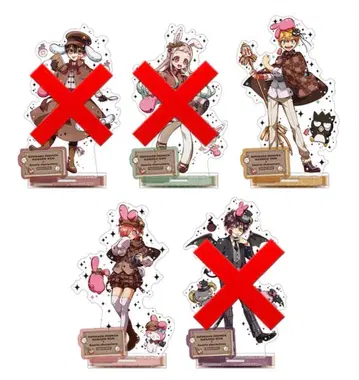 지박소년 하나코 군 산리오 아크릴 스탠드 미나모토 코우 미츠바 소스케