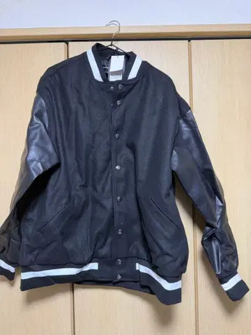 JACKROSE 바시티 자켓 M 사이즈 블랙