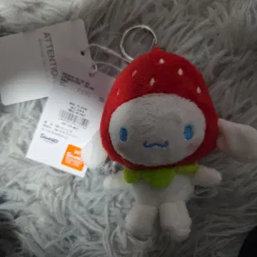 딸기 요정 키링 봉제 인형