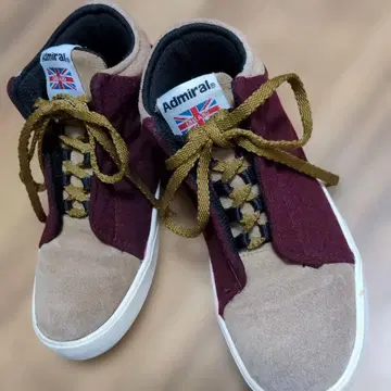 [ Admiral ] 백 스킨 스니커즈 made by U.K! 레어품!