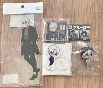 블루 록 TSUTAYA 아크릴 스탠드 마스코트 미니 피규어 나기
