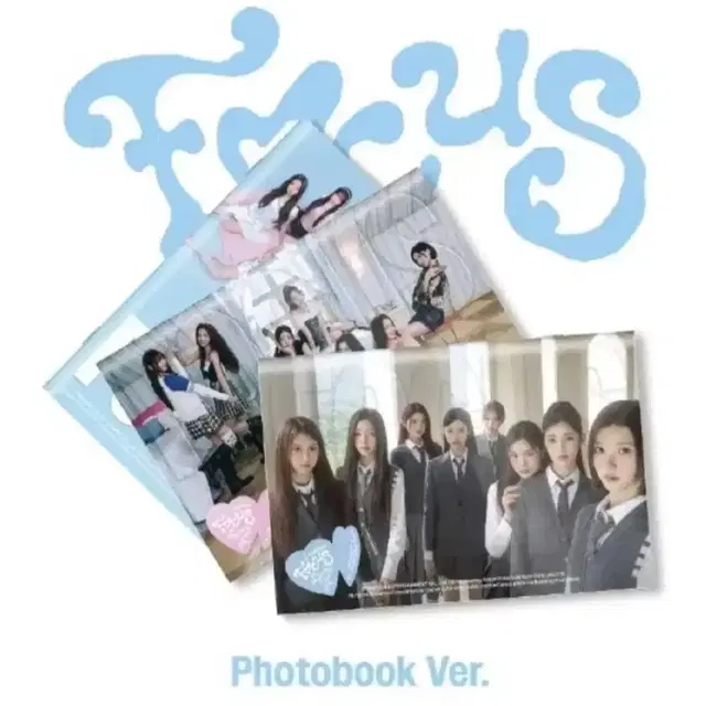 하츠투하츠 포커스 focus 포토북 미개봉 앨범 세트