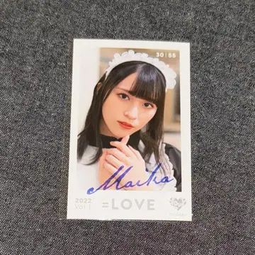 사사키 마이카 미니 포토 카드 축제 30 vol.1 이코러브