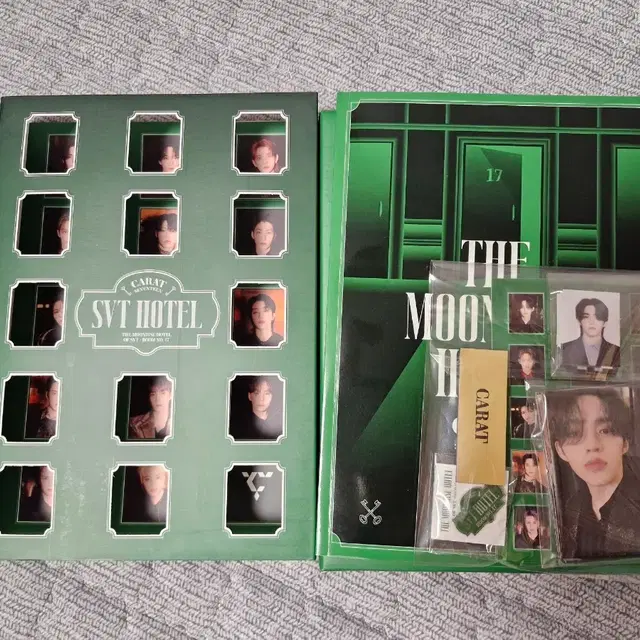 세븐틴 SVT 호텔 캐럿 멤버십 세트 (멤버십 카드 제외) 일괄 판매