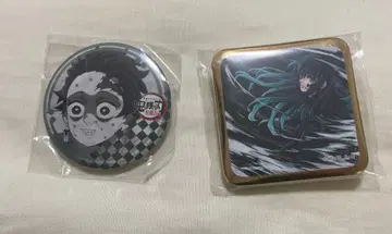 귀멸의 칼날 다이닝 캔뱃지 토키토 무이치로 카마도 탄지로