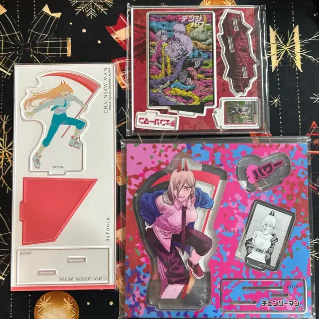 체인소맨 파워 아크릴스탠드 일괄