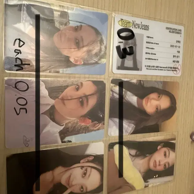 뉴진스 어텐션 앨범 포카