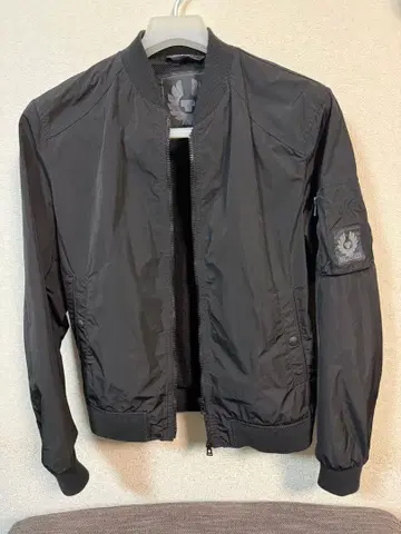 [ 가격 인하 ] BELSTAFF 블랙 봄버 자켓 46