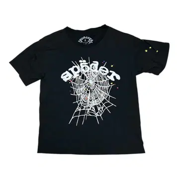 sp5der(스파이더) 블랙 티셔츠 S 사이즈