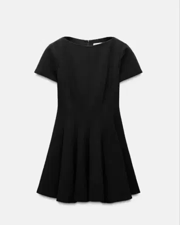 ZARA 고데트 숏 기장 원피스 4333/243