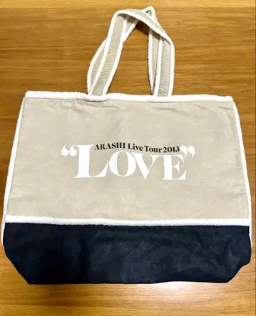 아라시백 ARASHI Live Tour 2013 토트백 미사용 새상품