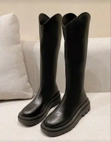 블랙 롱 부츠 24.5