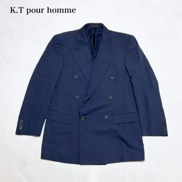 키요코 타카세 더블 브레스트 자켓 (3) 울 80s 90s 레트로 성인