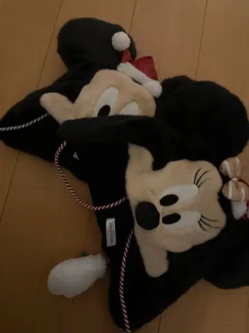 디즈니 크리스마스 팬캡 58cm 미키 미니 2종 세트