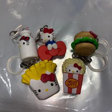 헬로키티 아메리칸 디자인 메지루시 액세서리 5종 세트