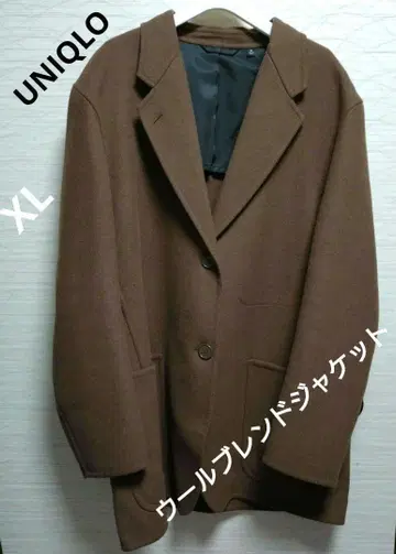 UNIQLO-U/브라운 테일러드 자켓 /XL