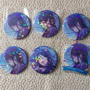 호시노 이치카 홀로그램 캔뱃지