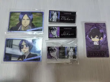 가정교사 히트맨 REBORN 아크릴 명찰 히바리 쿄야 로쿠도 무쿠로 카드