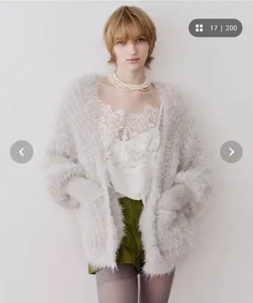 그레이 가디건 미사용 새상품