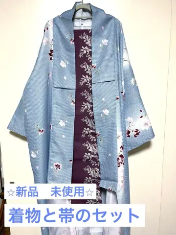 새상품 미사용 기모노와 오비 세트