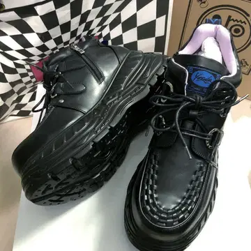 새상품 22.5cm YOSUKE 통굽 스니커즈 인기 블랙 착용하기 편한