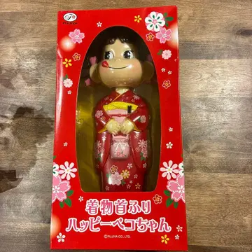 후지야 기모노 흔들흔들 해피 페코짱 예복 흔들흔들 페코짱 FUJIYA