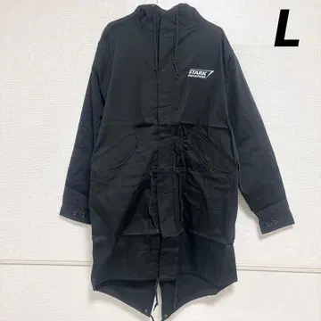 미사용 새상품 스타크 인더스트리즈 L 사이즈 모즈 코트 블랙