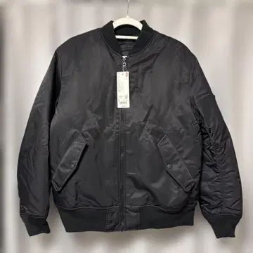 MA-1 블루종 블랙 L 유니클로