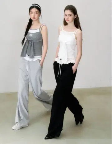 Double waist lace pants